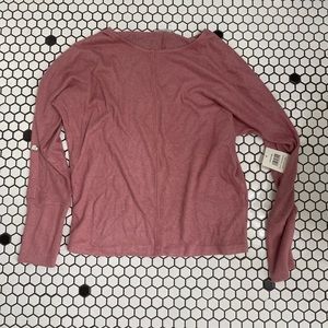 NWT retrology sweater mauve size small